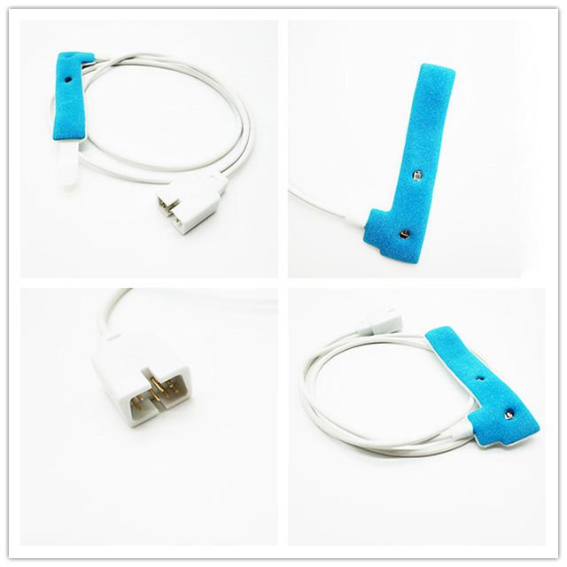 Disposable Nellco Neonatal Spo2 Sensor , 0.9m Pulse Oximeter Finger Sensor