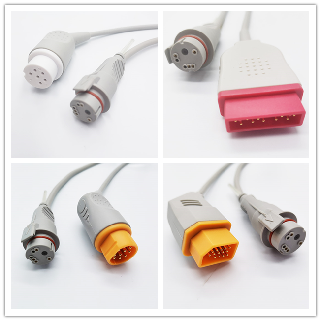 BD Connector Proximal IBP Cable TPU Mindray To BD Datascope Compatible