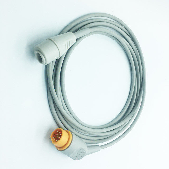 Compatible Simens IBP Cable To Edward Transducer 7 Pin 3.5M Length 4mm Dia