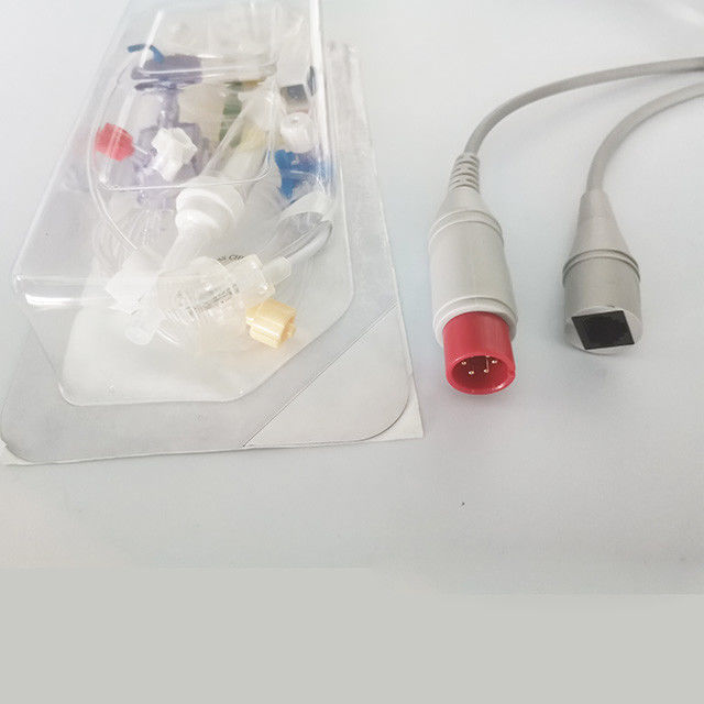 Single Channel PVC Disposable Pressure Transducers Edward Connector