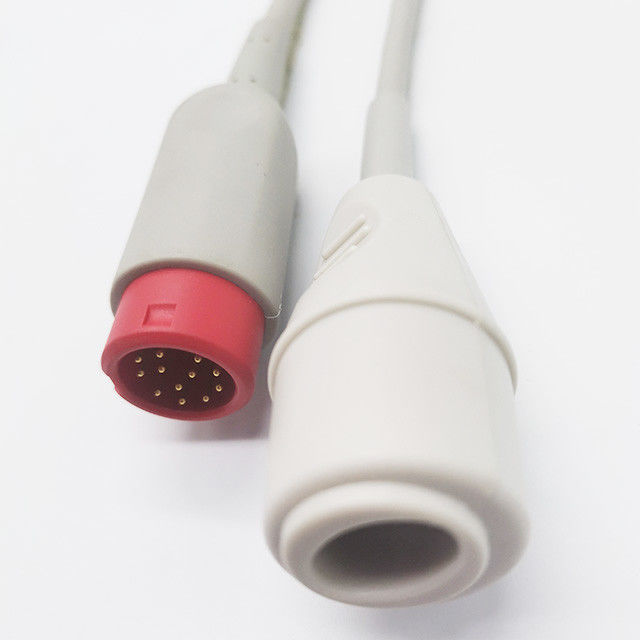 12 Pin Edward Transducer Mindray IBP Adaptor Cable