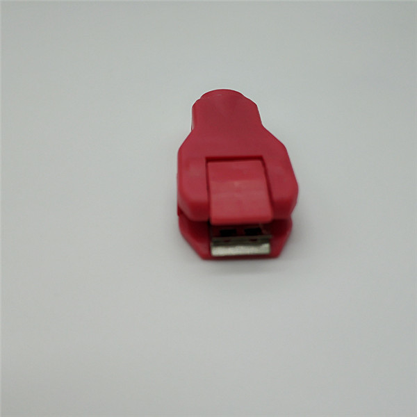 Red Banana Needle To Tab EKG Adapter For Adult / Pediatric Multifunction Conversion