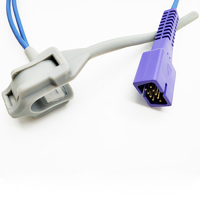 Nellco Oxima Monitor SPO2 Sensor Neonate Silicone Wrap 1.1M 9 Pin,Blue