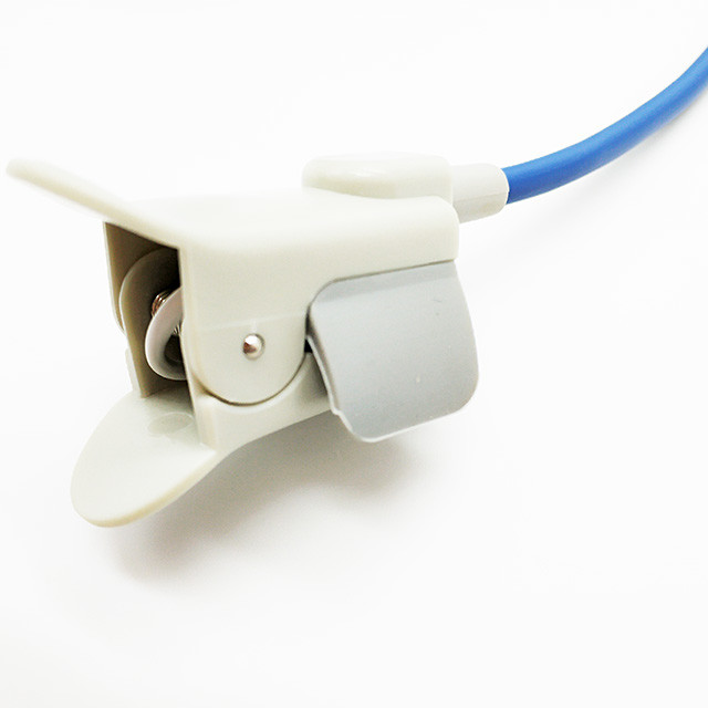 Blue Cable Monitor SPO2 Sensor For MP70 / MP80 Medical Grade TPU Material