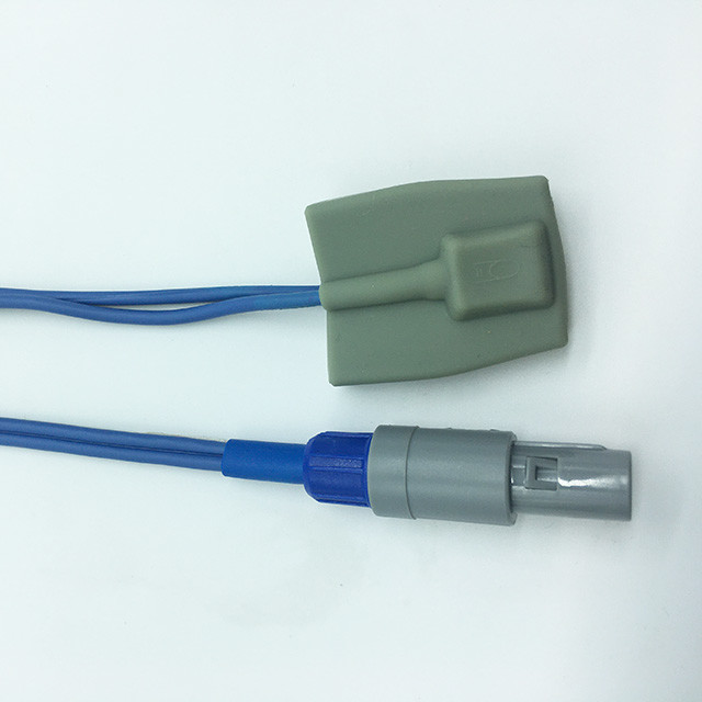 Pediatric Soft Tip Spo2 Sensor Cable 3 Meter Mindray Tech CE / ISO 13485 Approval