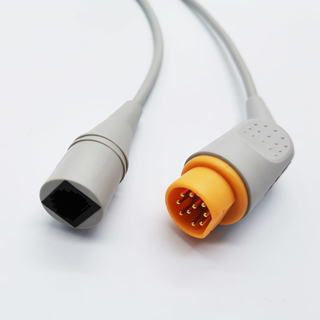 Siemens To Medex Reusable Transducer IBP Probe Cable