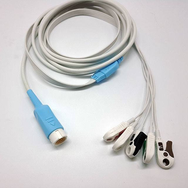 12 Pin Round Connector Philips HP Disposable ECG Cables