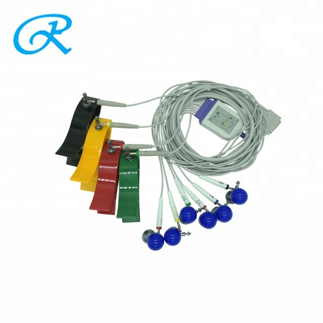 Schiller 4.0 Banana Lead Wire And Truck EKG Cables