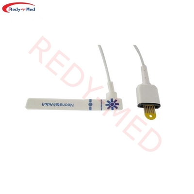 CE/ISO13485 8 Pin Pulse Oximeter Adhesive Sensor, 0.9m Length Pediatric Disposable SPO2 Sensors