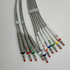 FUKUDA 10 Lead Ecg Cable With Leadwires , 3.6M Electrocardiogram Leads