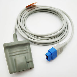 GE Trusignal  adult, pediatric, finger clip, soft tip 1m 3m 9pin Monitor SPO2 Sensor