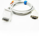 14 Pin DB9 Plug Masimo Pulse Oximeter Cable , Class I Masimo Lncs Patient Cable
