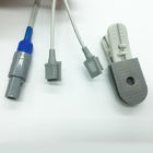 Adult Ear Clip Spo2 Sensors 3 Meter Cable Medical Materials 6 Months Warranty