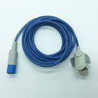 Pediatric Finger Clip Pulse Oximeter Cable Spo2 Sensors 3 Meter For MP20/30/40/50/60