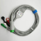 Electrocardiogram Equipment 5 Leads Mindray Ecg Leads Gray Color Easy To Use