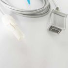 Adult Patient Medical TPU 6 Pin Spo2 Extension Cable