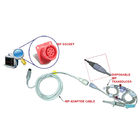 White PVC Disposable Pressure Transducers For Abbott 6 Months Warranty