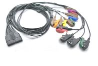 Schiller MS-12 10 Lead IEC/AHA Clip/Snap/Banana Patient Cable