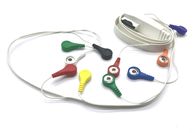 Mortara H12 10 Leads IEC AHA Holter Snap ECG Cable for Patient Monitor