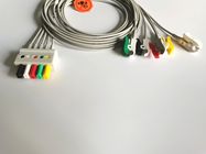 IEC AHA 1.2m Length ECG Clip Leadwires Siemens Drager 3/5