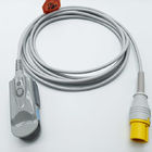 3.0m Cable Adult Finger Clip Monitor Spo2 Sensor 6 PIN No Sterile