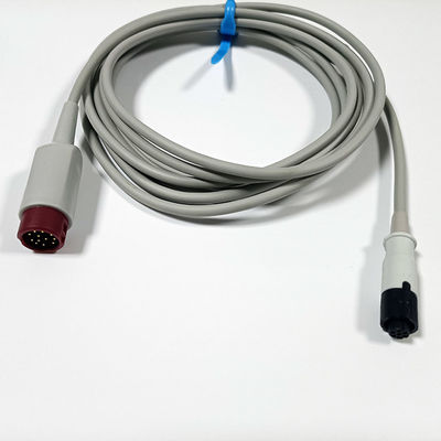 TPU IBP Blood Pressure Cable Adapter To Medix Connector Transducer