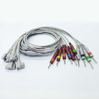 10 Leads HP EKG Cables DIN Buttom For ECG Electrode