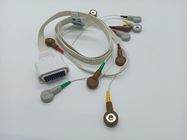 Edan DX12 0.17lb Holter ECG Cable 10 Leads IEC AHA Snap Clip Banana 4.0