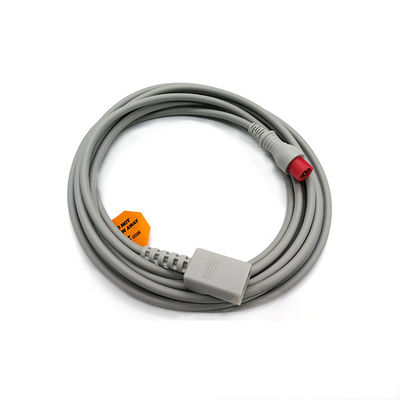 Male 4 Pin Connector 3.5m IBP Cable Compatible With Biolight To Utah