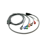 Grey DMS 1.2M 7 Lead Recorder Holter ECG Cable for Patient
