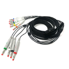 AHA Schiller ECG Holter Cable IEC 10 Leads ECG Banana Cable