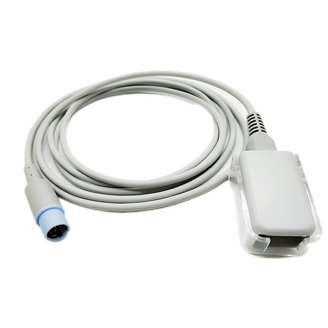Drager Masimo Spo2 Extension adapter Cable 8pin To DB9 Masimo Sensor