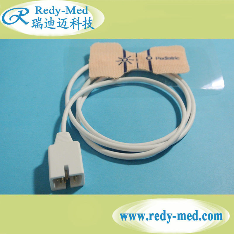 Covidien Nellco Disposable SPO2 Sensors Male 7 Pin Connector Pediatric Adhesive