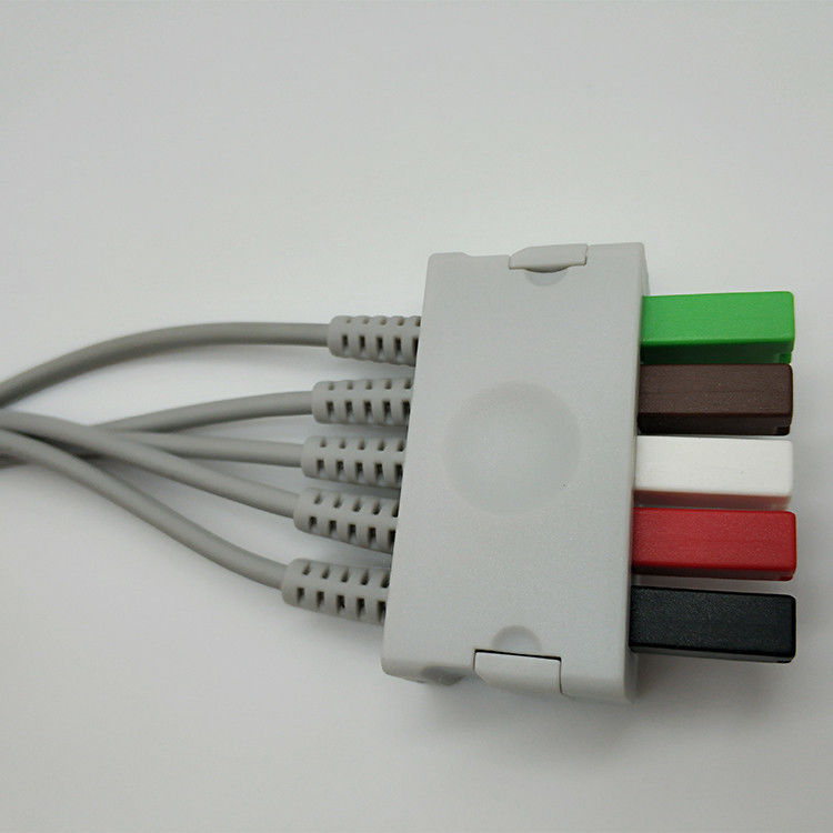 90cm Siemens Ecg Lead Cable For ECG Monitor Connector Wear Resistant