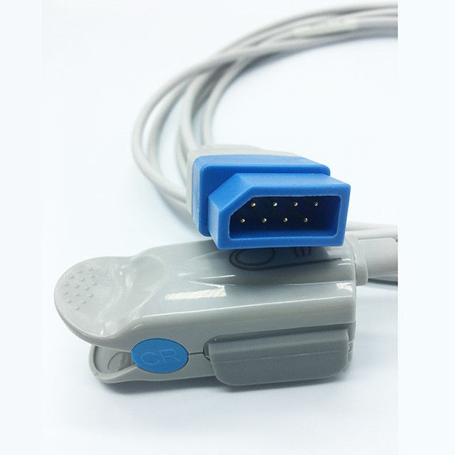Compatible Bionet Monitor SPO2 Sensor Adult Finger Clip 3M Length Reusable