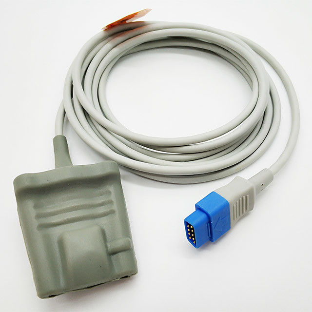 GE Trusignal Masimo adult, pediatric, finger clip, soft tip 1m 3m 9pin Monitor SPO2 Sensor