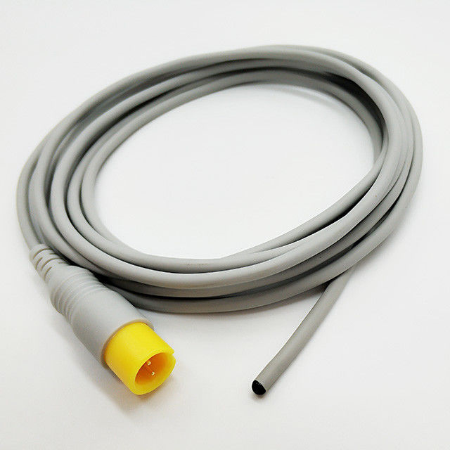 Grey TPU Comen rectal Temperature Probes Stable Performance TPU Material 2 pin