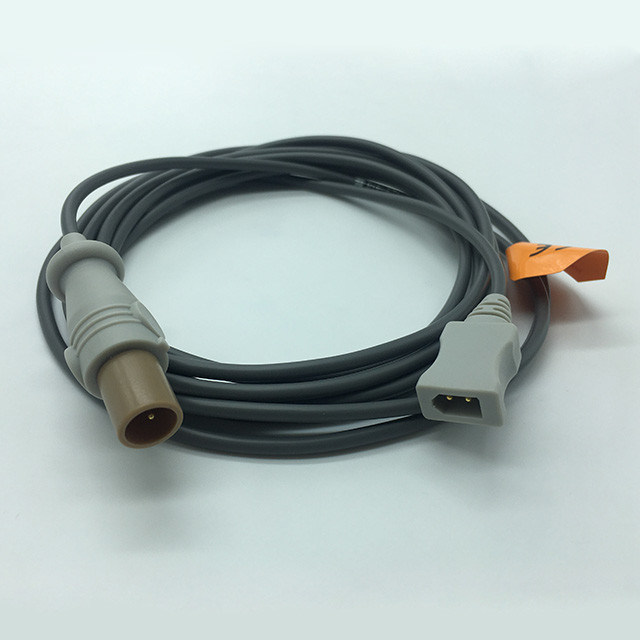 2 Pin Philips Temperature Probe Adaptor Cable , Rectal / Esophageal