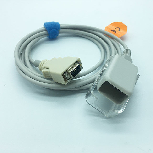  SPO2 Extension Cable Sensor 2.2M 14 Pin Reusable For Medical Equipment