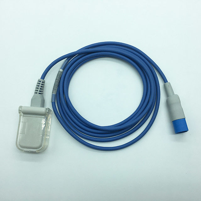 HP Sensor SPO2 Extension Cable 2.2M 8 Pin Direct Connector With CE Approval