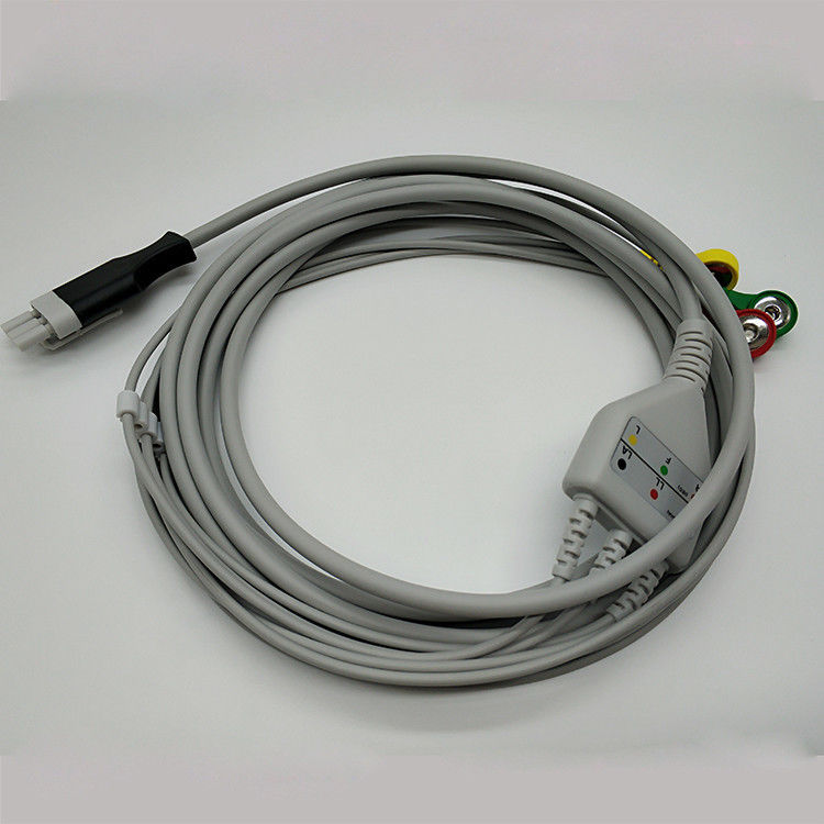 Colin 3 Lead ECG Cables And Leadwires For ECG Machine High Performance