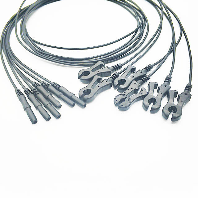 CE ISO13485 Radiotranslucent X Ray ECG Cables And Leadwires