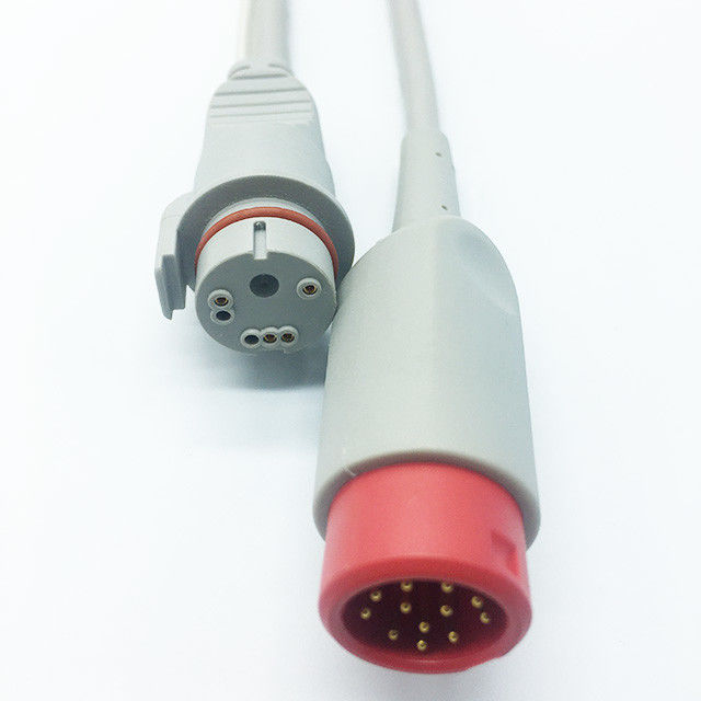 Mindray IBP Adaptor cable to BD transducer ,12 Pin,Medical sensor patient monitoring