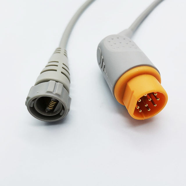 Siemens To Argon 10 Pin Invasive Blood Pressure Cable