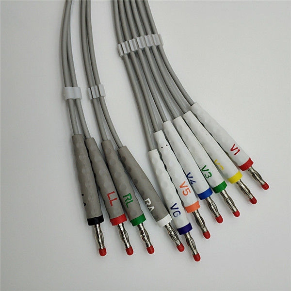 Fukuda Denshi Bananas Plug TPU DB 15 Pin EKG Cables