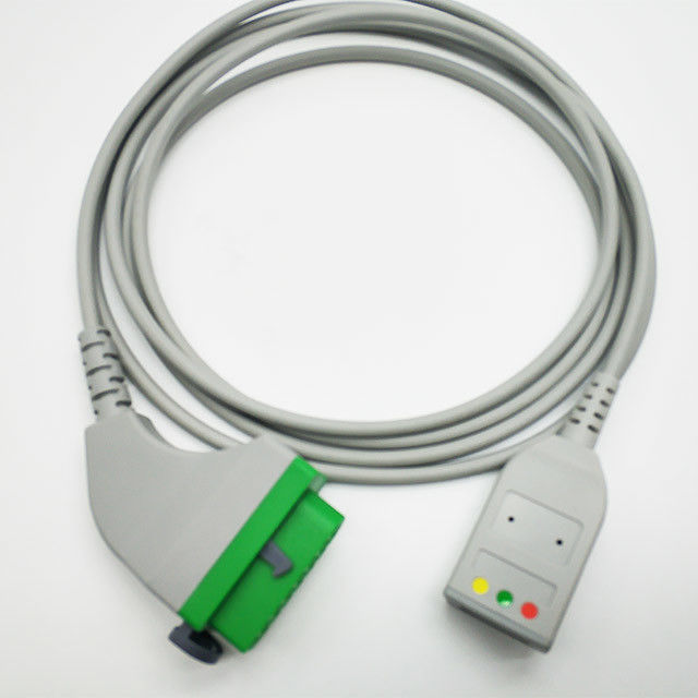 Fukuda Denshi 15 Pin ECG Trunk Cable to Mindray 3 Leadwires