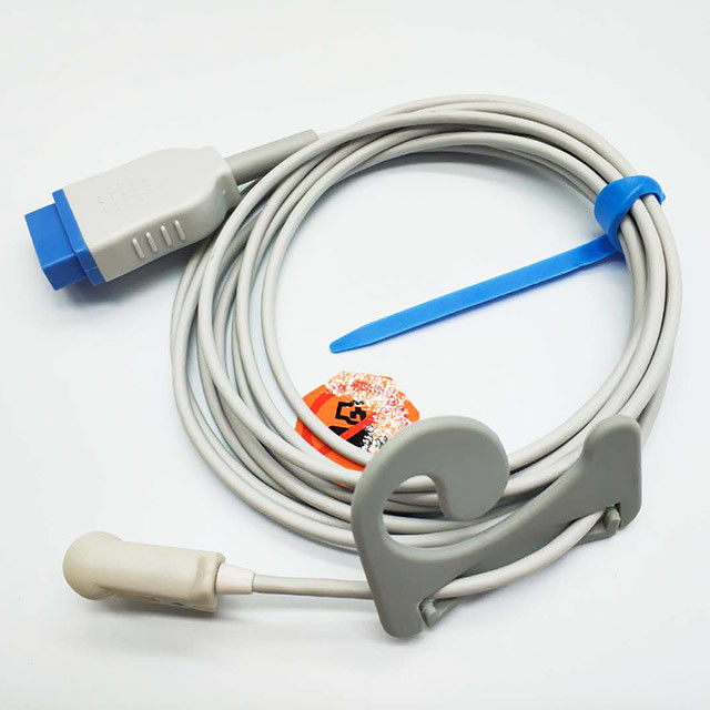 3mtr Long GE Marquette Monitor SPO2 Sensor Ear Clip For Adult