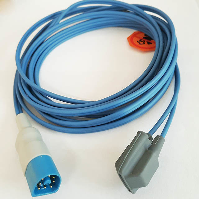 2.5mm Cable TPU Round 8pin Monitor Spo2 Sensor PH