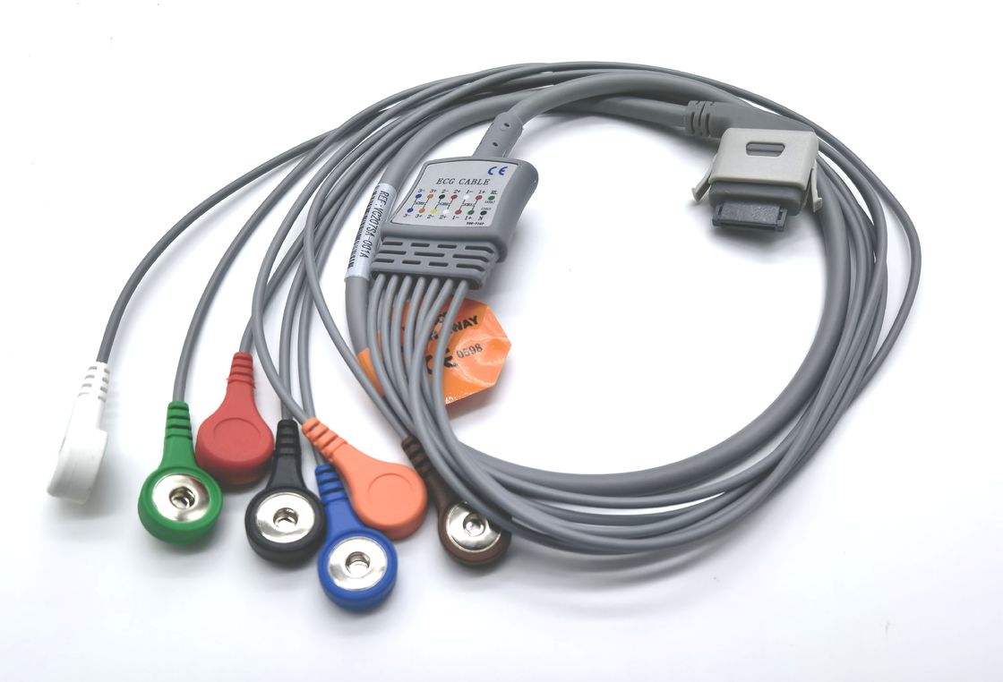 Biomedical BI9800 Holter ECG Cable 7 Leads TPU AHA