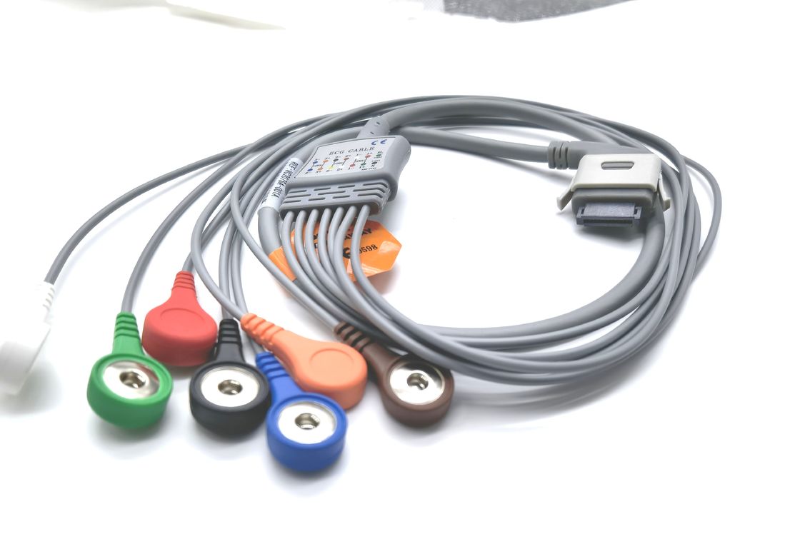 Biomedical BI9800 Holter ECG Cable 7 Leads TPU AHA